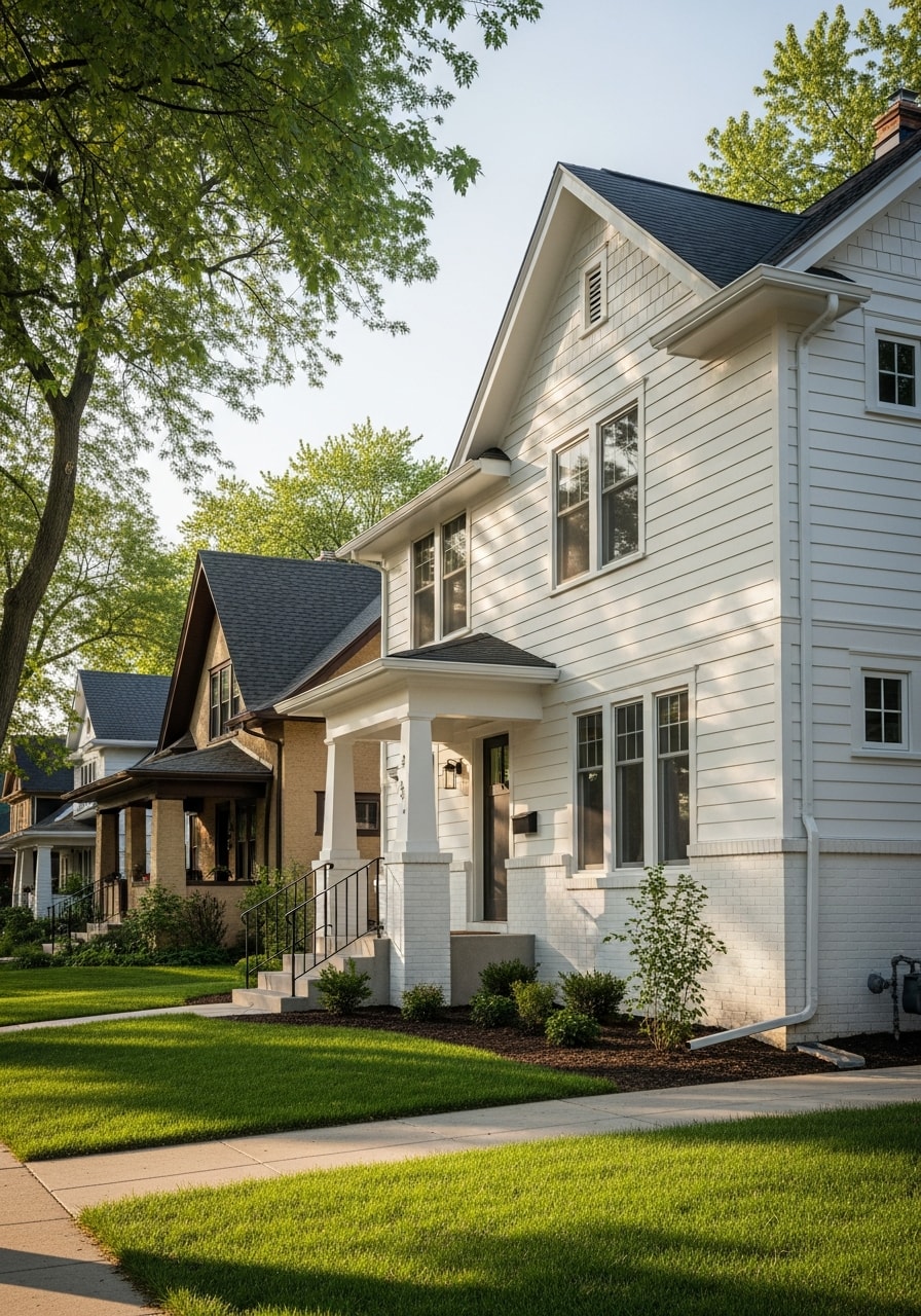 Minneapolis home exterior showing quality craftsmanship and attention to neighborhood aesthetic.