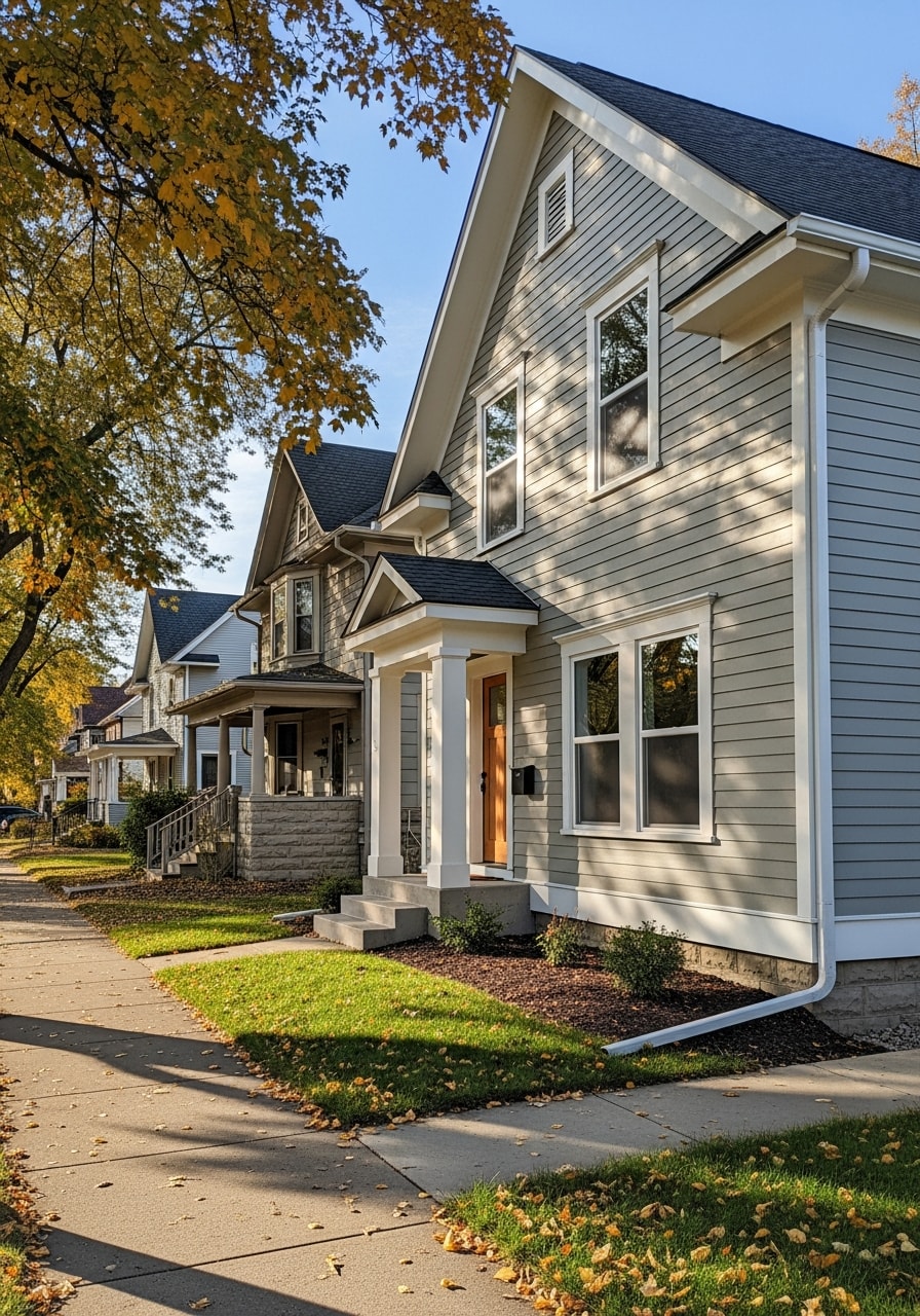 Saint Paul residential property with updated exterior and professional finishing details.
